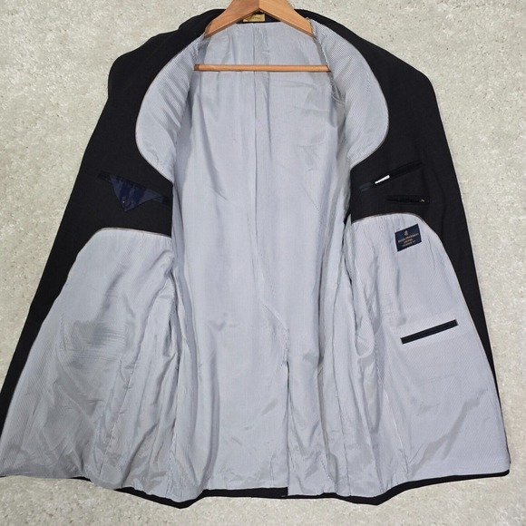 Brooks Brothers Sport Coat Mens 44L Gray Explorer Fitzgerald Fit Business Casual - Picture 4 of 15